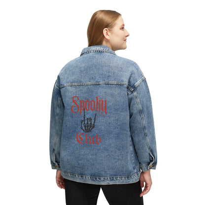 Veste en jean oversize Spooky Club — vue 3