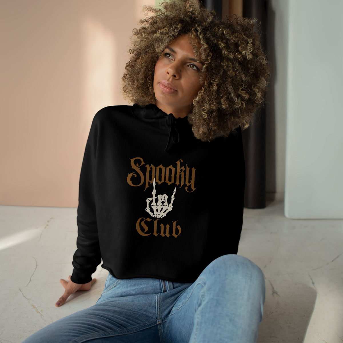 Hoodie court Spooky Club