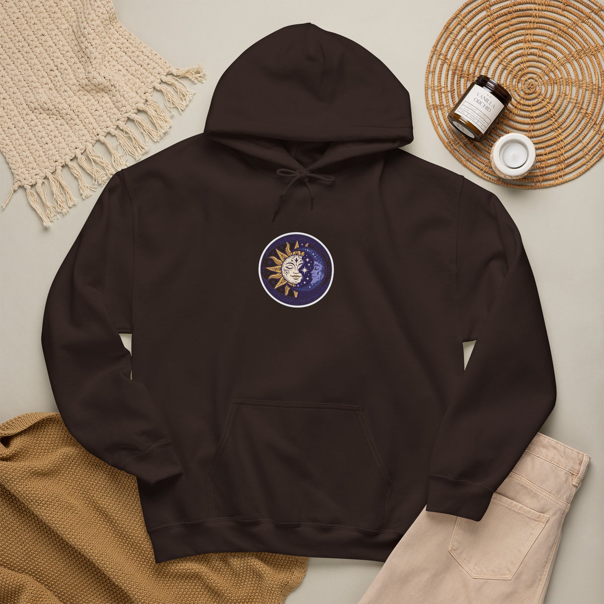 Hoodie Tarot céleste — vue 2