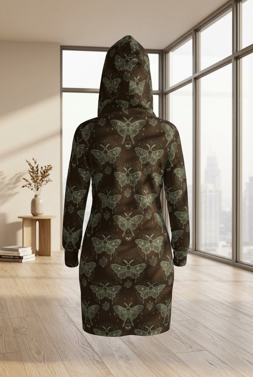 Robe à capuchon Papillon de nuit