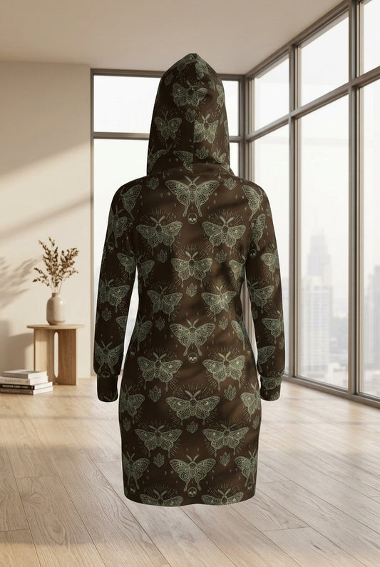 Robe à capuchon Papillon de nuit