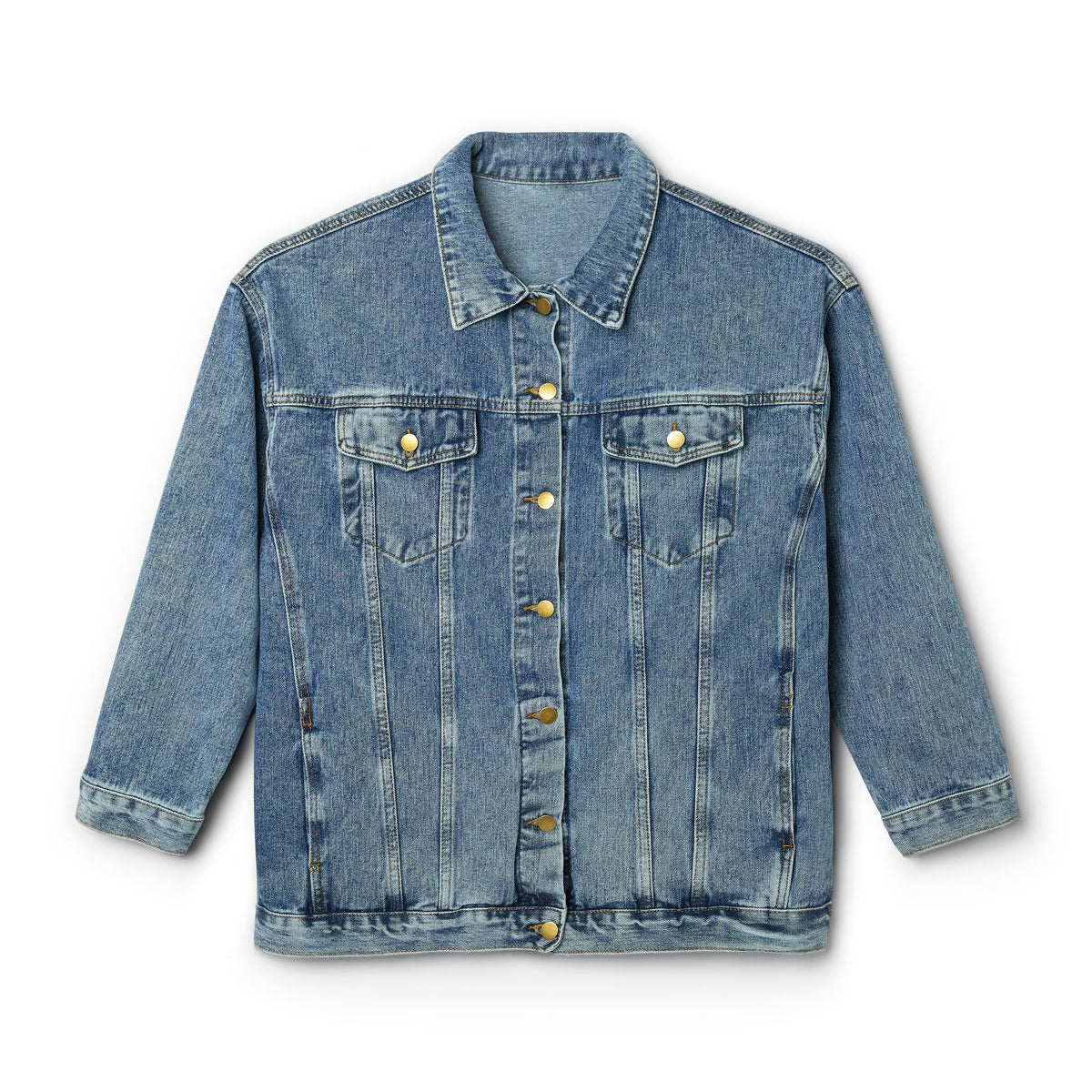 Veste en jean oversize Spooky Club — vue 4