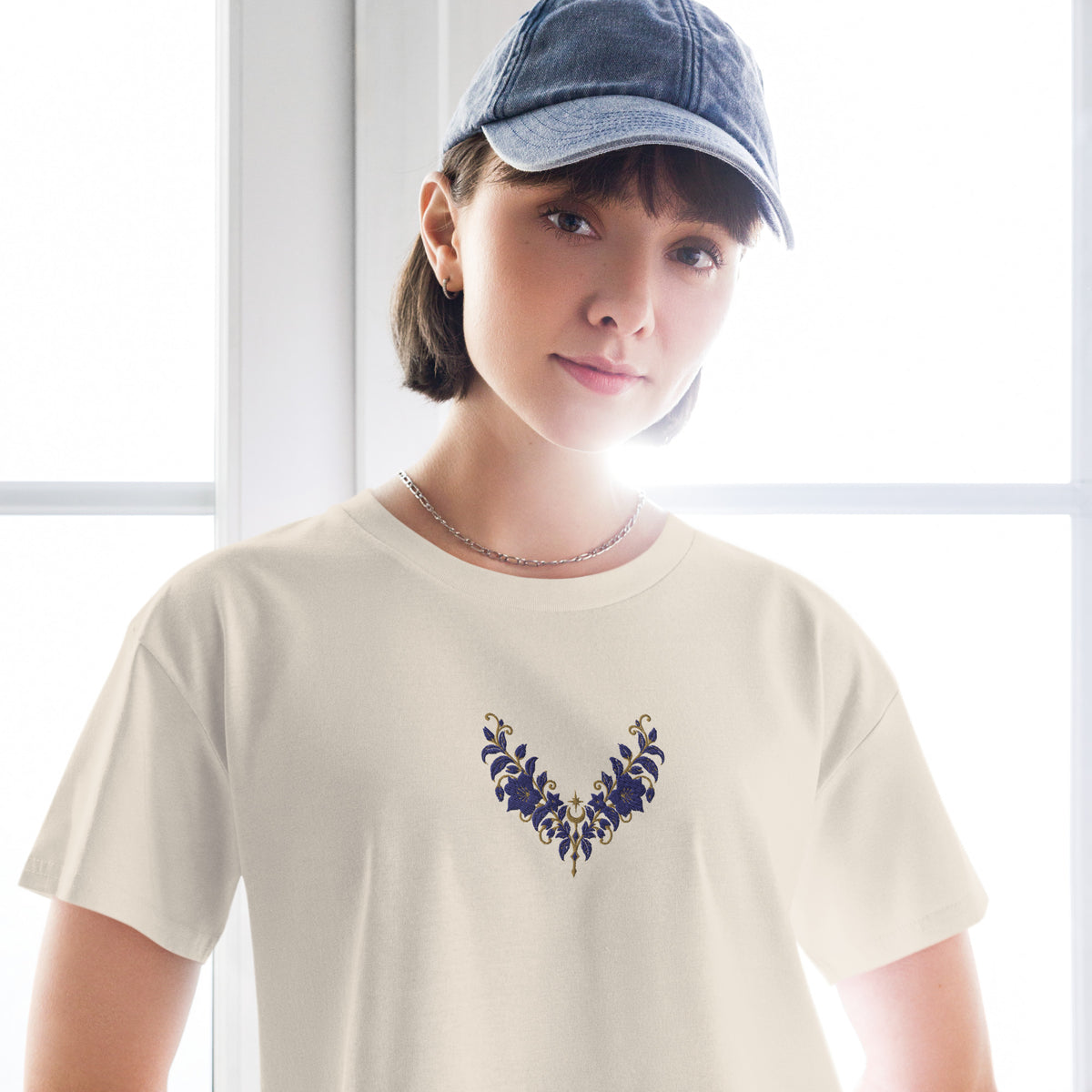 T-shirt court Ailes de lavande — vue 2